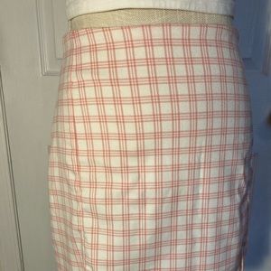 Women’s plaid mini skirt